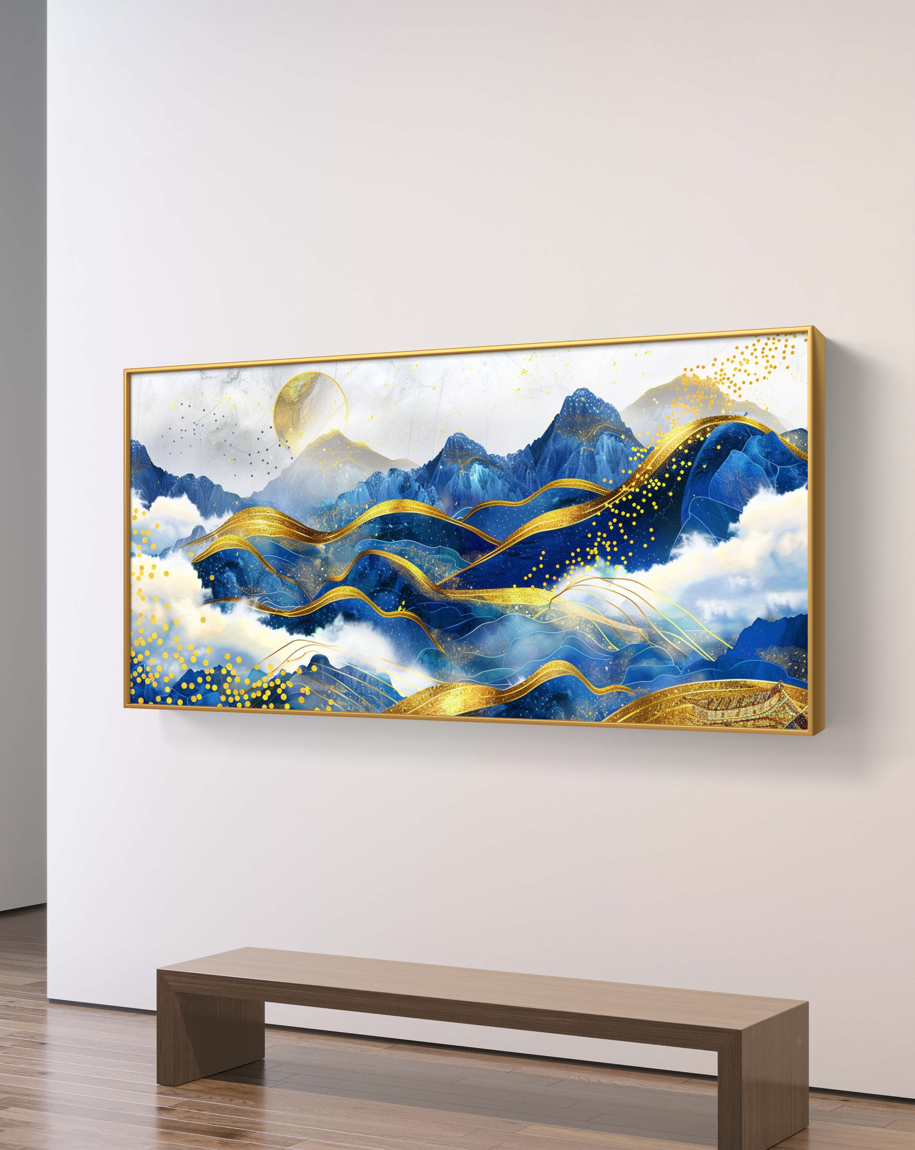 Абстракція — печать фото на холсте в Одессе